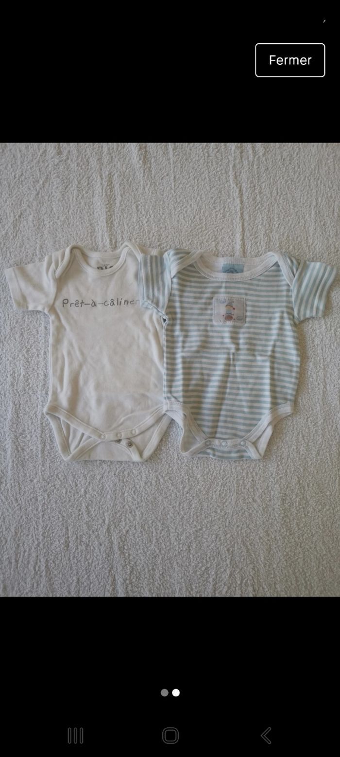 Lot bodies manches courtes - photo numéro 2