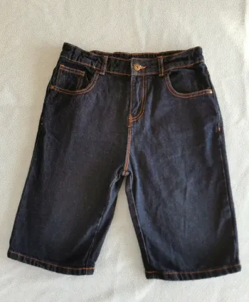 Short en jean straight 13-14 ans