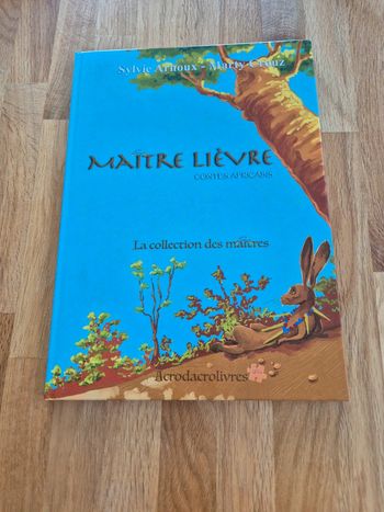 Livre Maître lièvre contes africains Sylvie Arnoux
