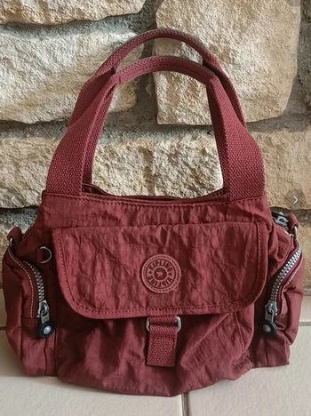 Sac à bandoulière Kipling Bordeaux Multipoches