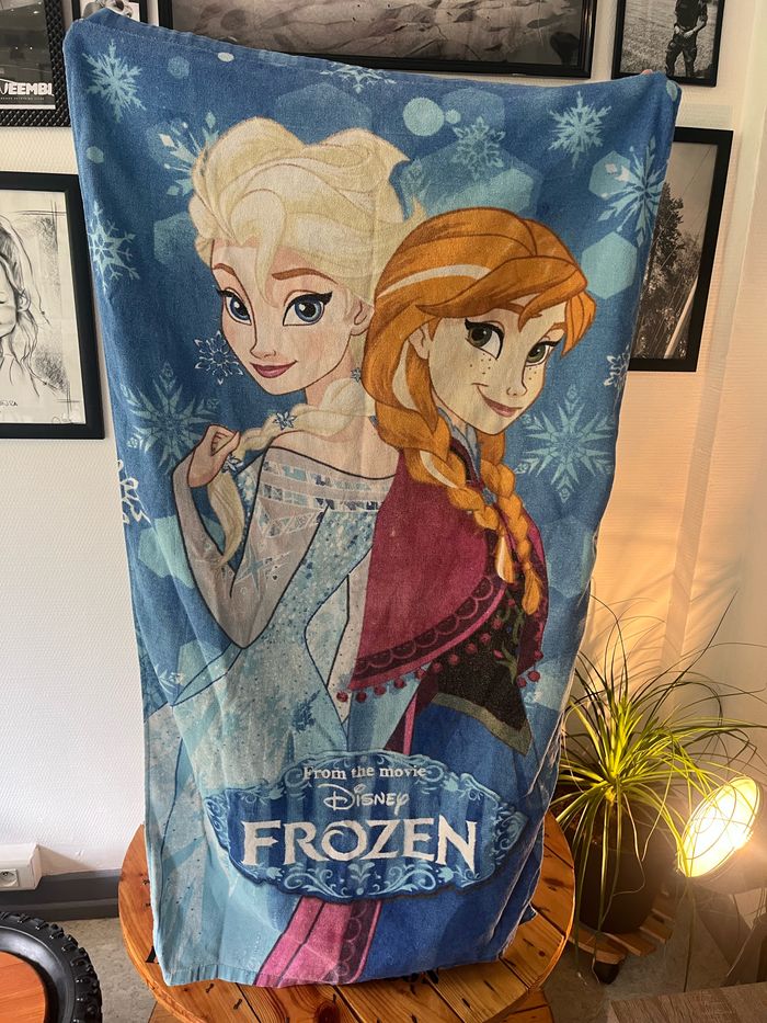 Serviette reine des neiges