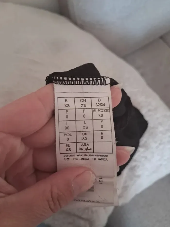 Haut noir sans manche promod - photo numéro 4