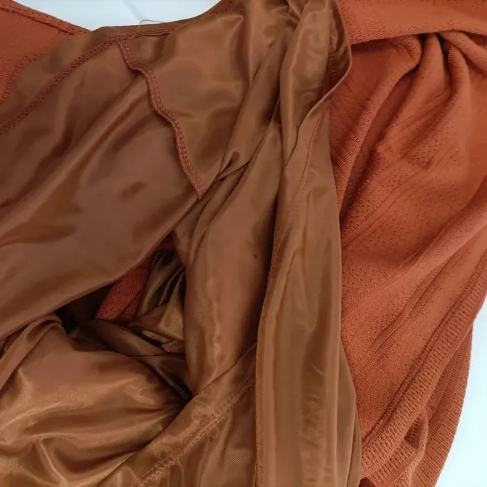 Robe longue Trika studio couleur rouille terracotta - Taille 38 estimée - État neuf - A124 - photo numéro 11