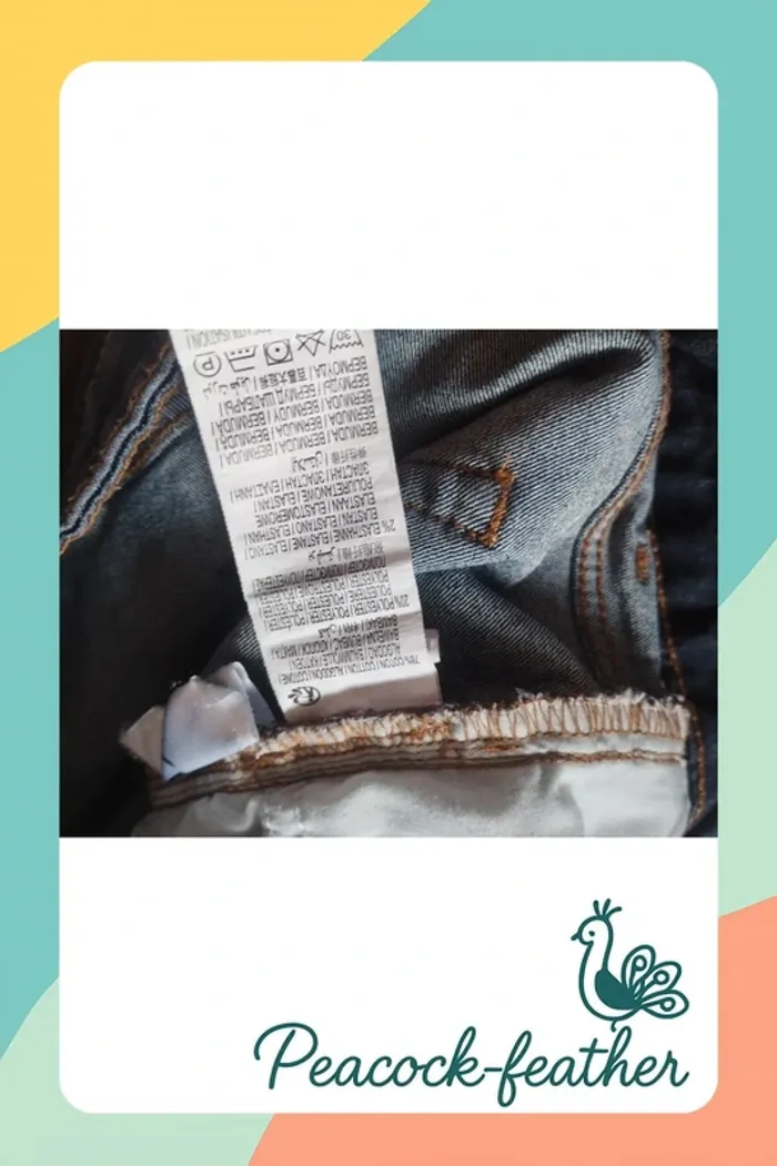 Bermuda jean femme 42 kiabi - photo numéro 4