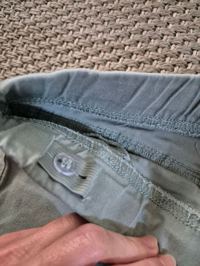 Ensemble vertbaudet pull maille et pantalon slim vert d'eau - 8/9 ans - photo numéro 8