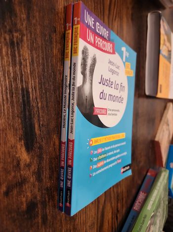 Livre : une oeuvre, un parcours 1ere Bac français