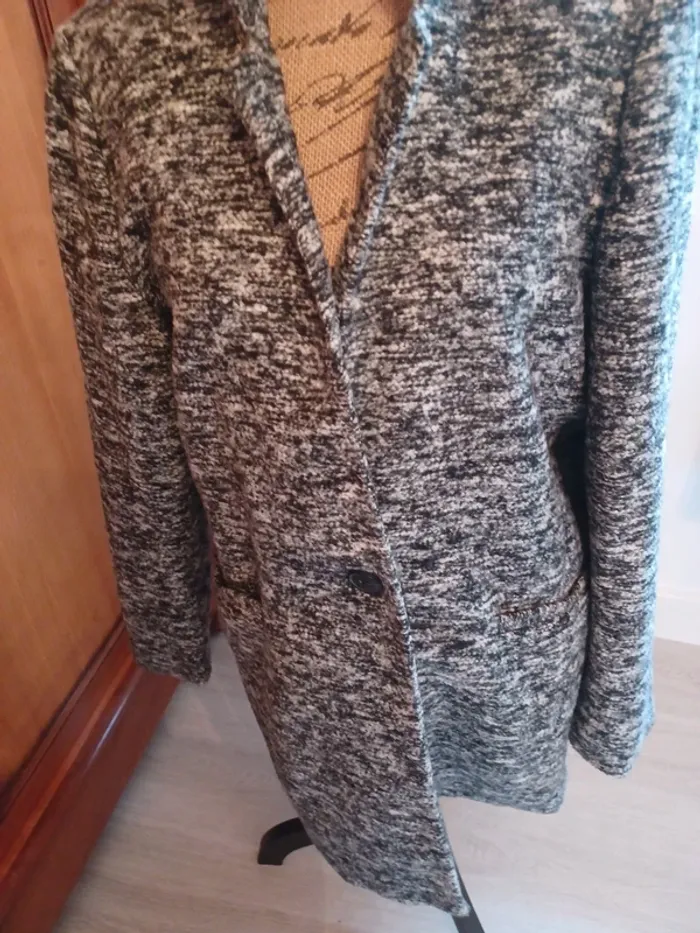 Manteau chiné - photo numéro 2
