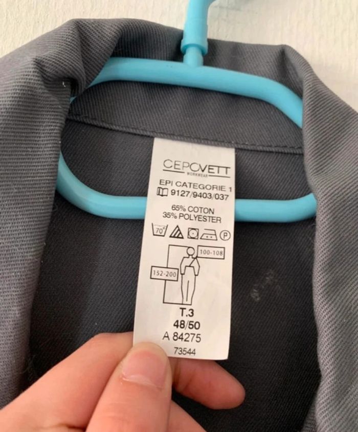 Veste de travail taille 48/50 - photo numéro 2