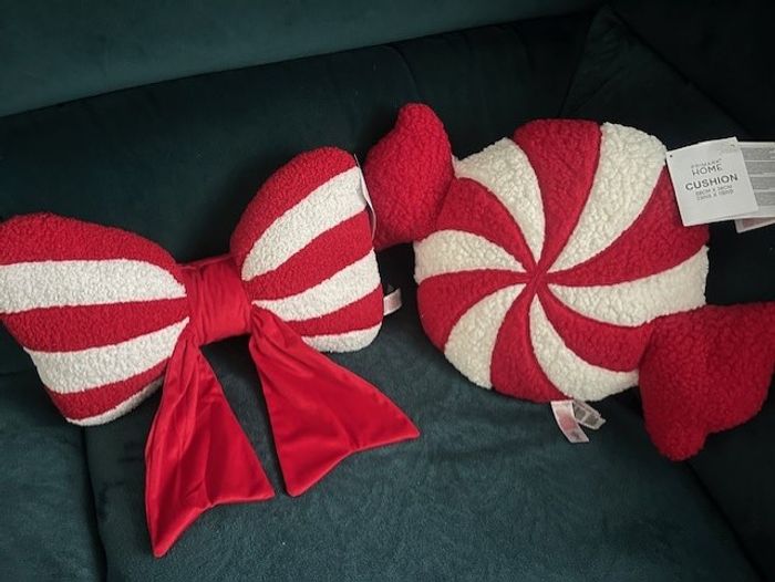 Lot de deux coussins de Noël