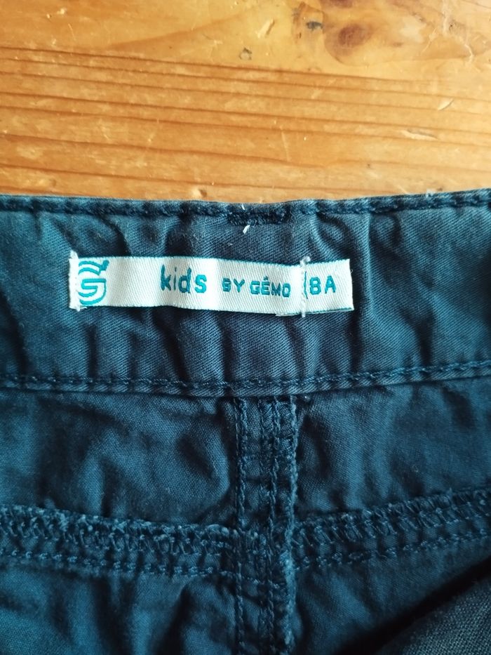 Short garçon bleu - Kids by Gémo - Taille 8 ans - photo numéro 3
