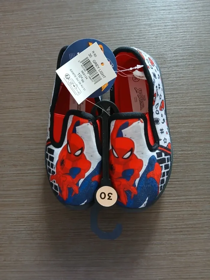 Chaussons garçon marvel spiderman 30