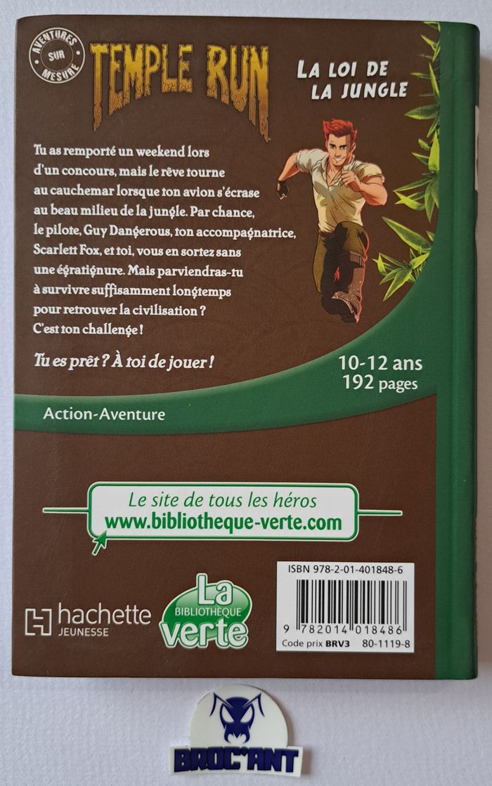 Roman Temple Run La Loi de la Jungle - C'est toi le héro 2015 - photo numéro 2