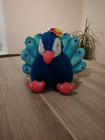 Peluche paon
