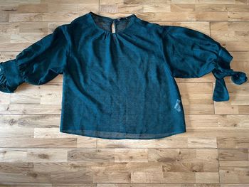 Chemisier vert Zara très bon état M