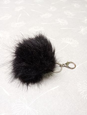 Porte clés pompon