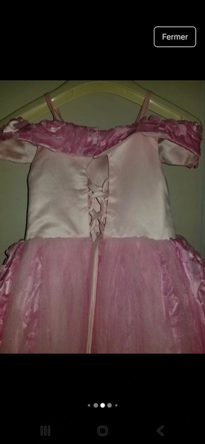 Magnifique robe de cérémonie rose – style princesse - photo numéro 6
