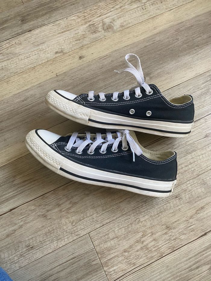 Converse noir taille 37 mixte - photo numéro 3