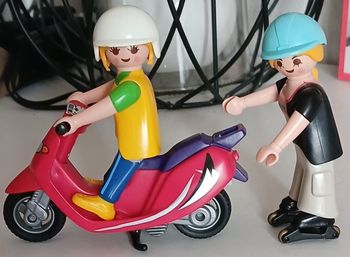 Playmobil scooter et rollers