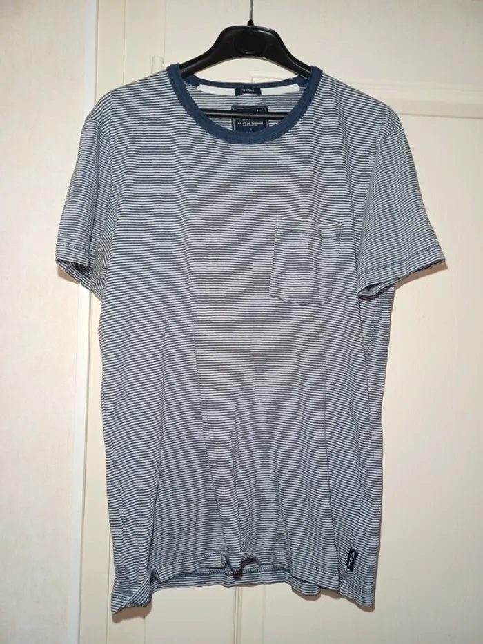 T-shirt a rayures Muckle