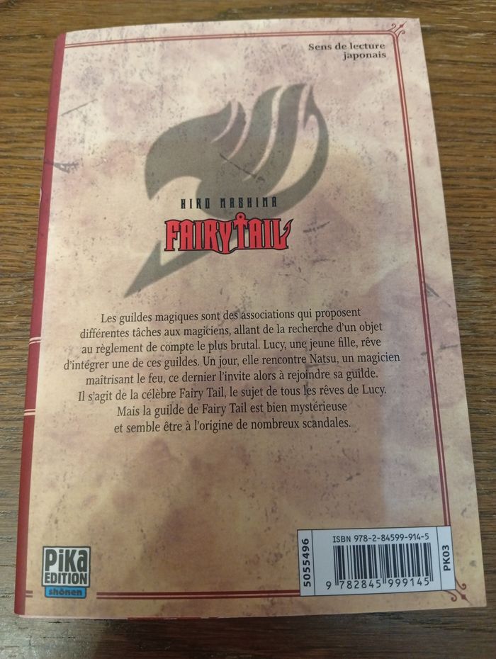 Manga fairytail 1 - photo numéro 2