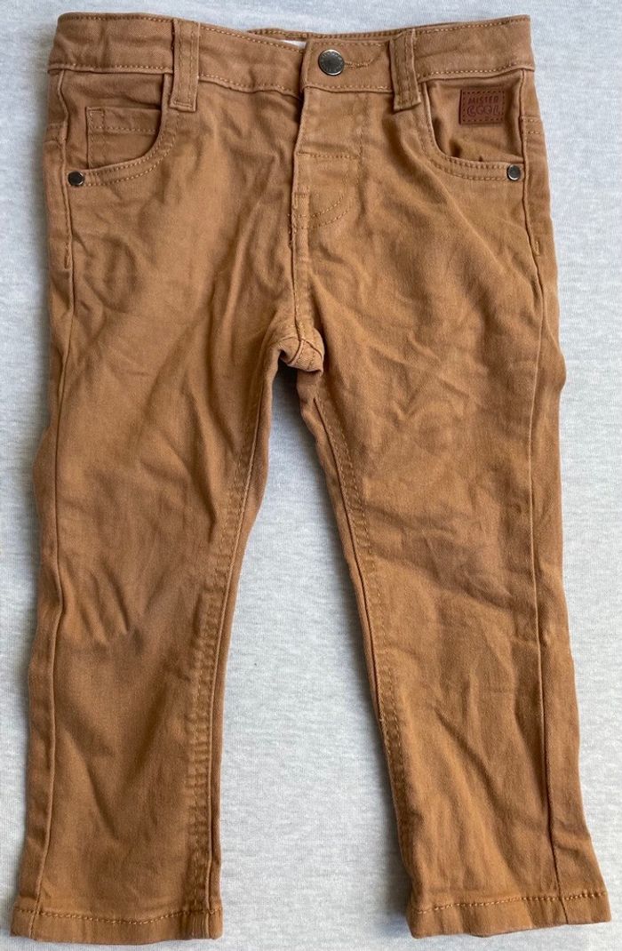 Pantalon slim en toile extensible 24mois 2ans