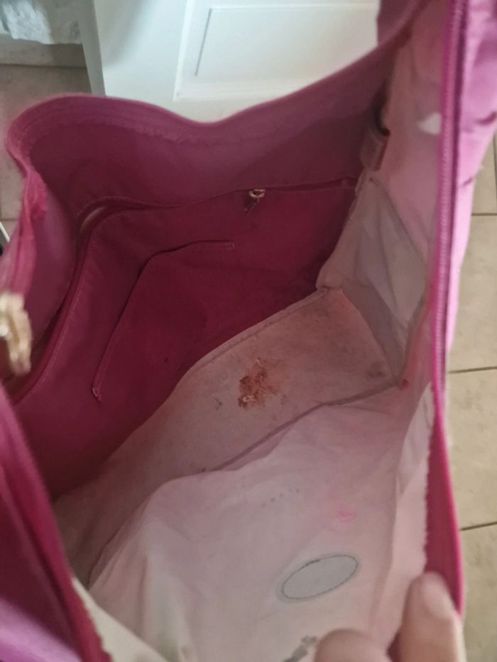Sac bandouliere longchamp rose fuschia - photo numéro 6