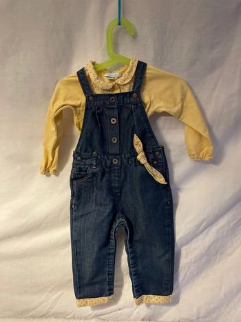 Ensemble salopette 18 mois obaibi