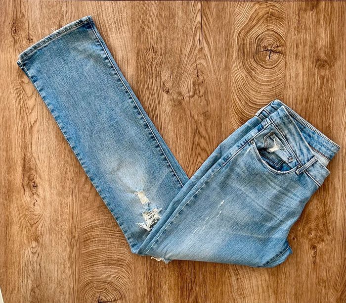 Jean/pantalon bleu clair Levi's San Francisco pour femme, taille W 29 (38 taille française) - photo numéro 5