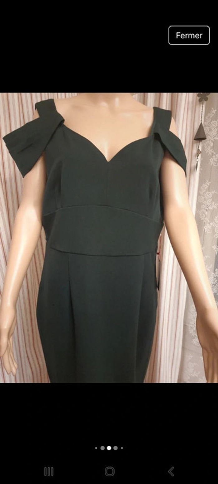 Robe de ceremoniem verte Jolie Moi Eur 44 neuve - photo numéro 19