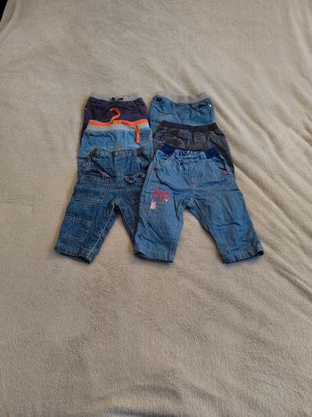 Lot 6 jeans 6 mois