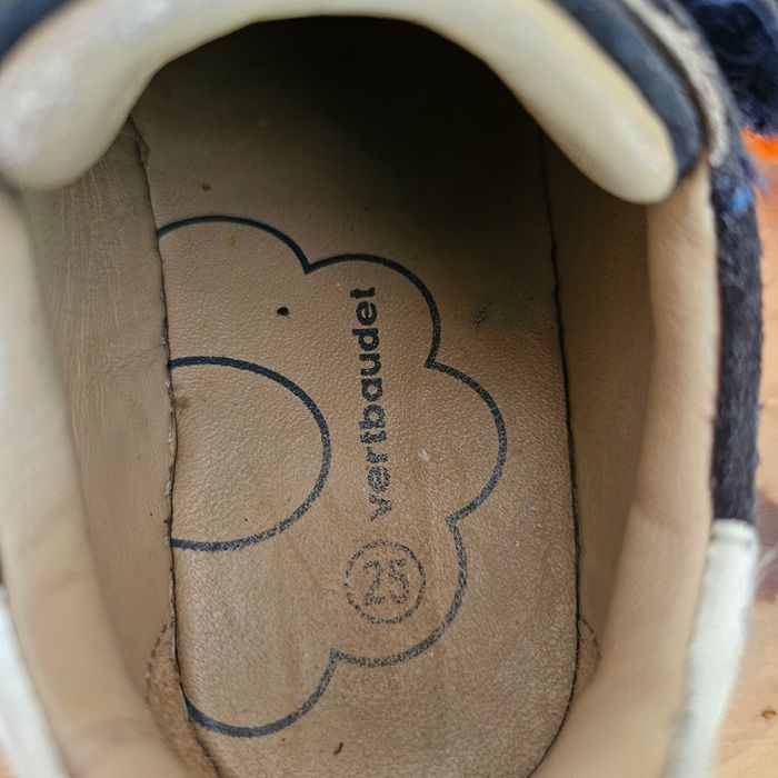 Baskets cuir Taille 25 - photo numéro 8