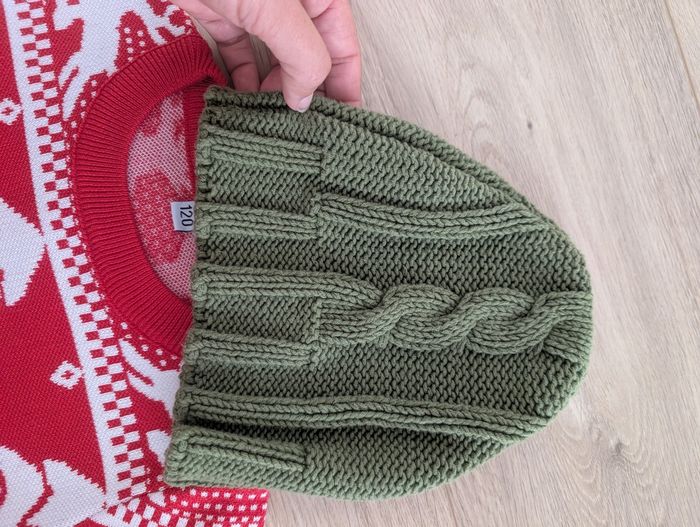 Pull noël + bonnet Levi's - photo numéro 3