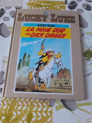 Livre Lucky Luke :  La  Mine d'or  de Dick  Digger