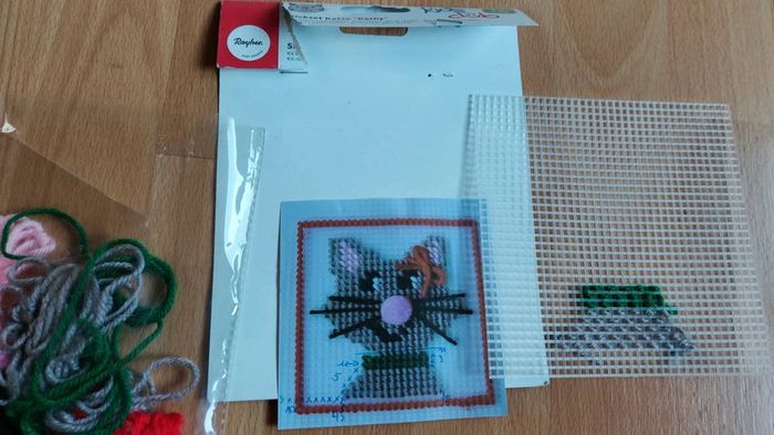 Kit broderie chat - photo numéro 3