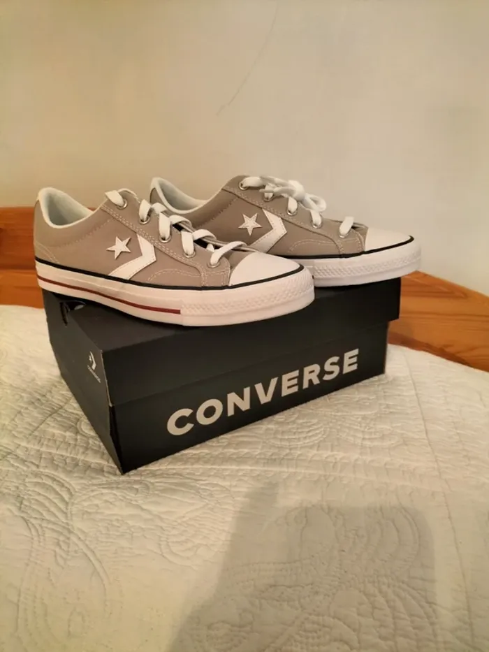 Converses neuves basses - gris - 39