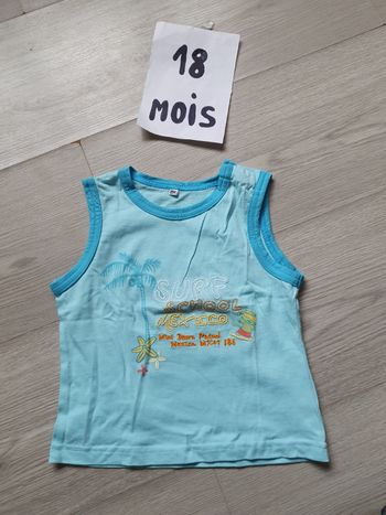 Maillot t-shirt 18mois garçon