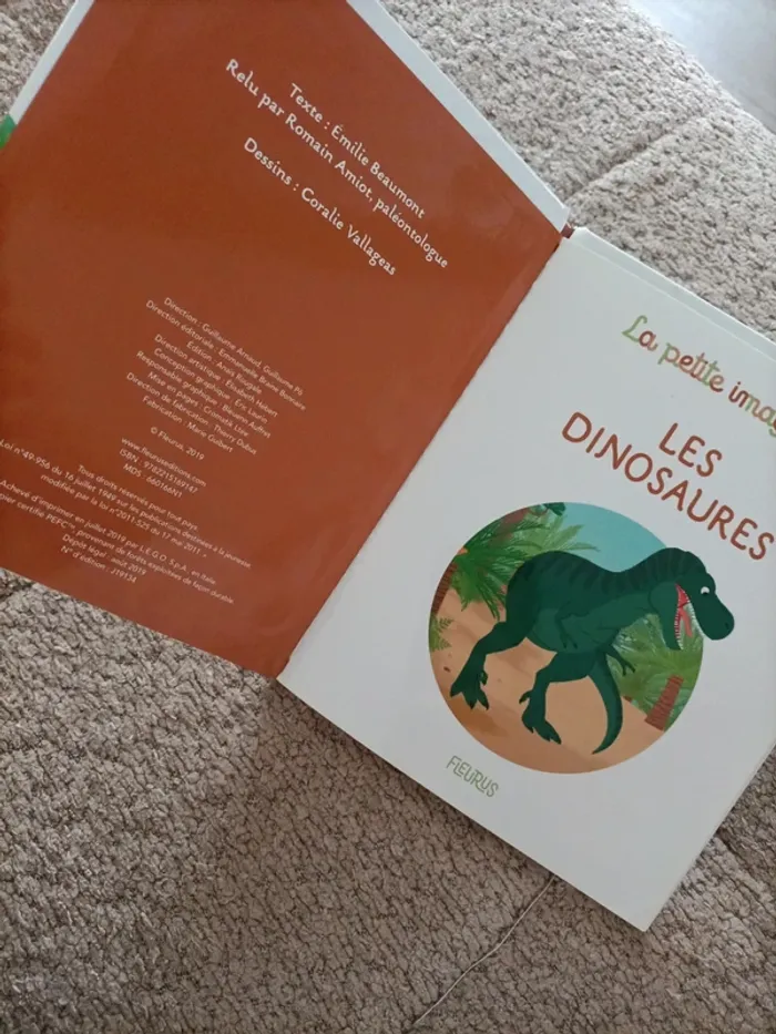 Livre La petite imagerie Les dinausores - photo numéro 9