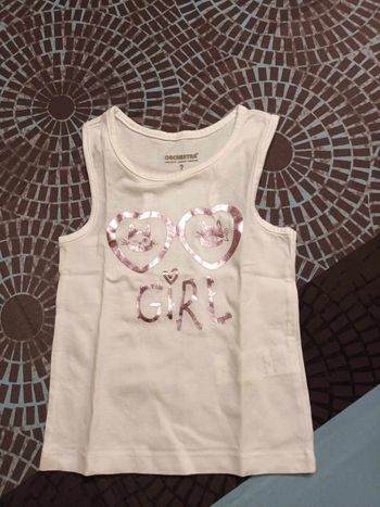 debardeur fille 2 ans orchestra