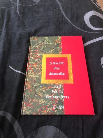 Le livre d or de la restauration