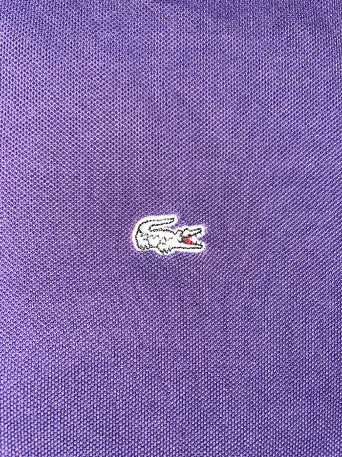 Polo Lacoste violet 🟣 - photo numéro 3