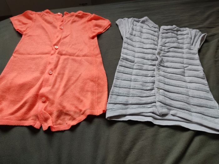 Lot 2 tuniques taille 9 mois - photo numéro 5