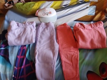 Deux jogging/leggings fille 