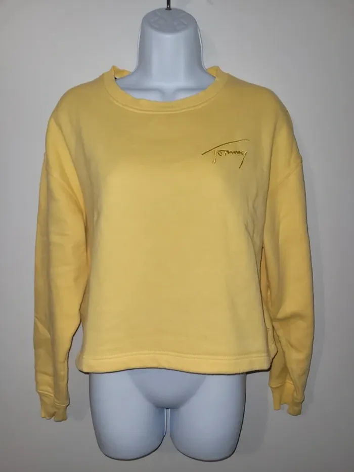 Pull tommy jeans jaune