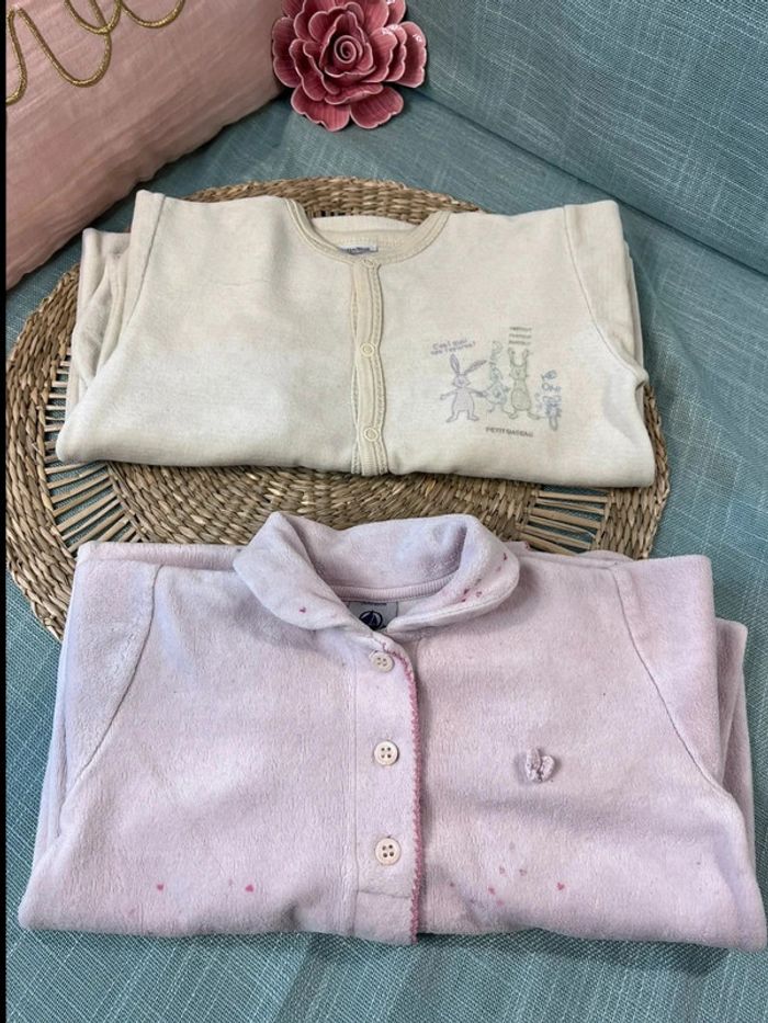 Lot 2 pyjamas 24 mois petit bateau