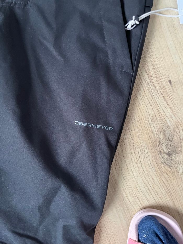 Pantalon de ski Obermeyer | Taille 10 ans | Noir - photo numéro 3