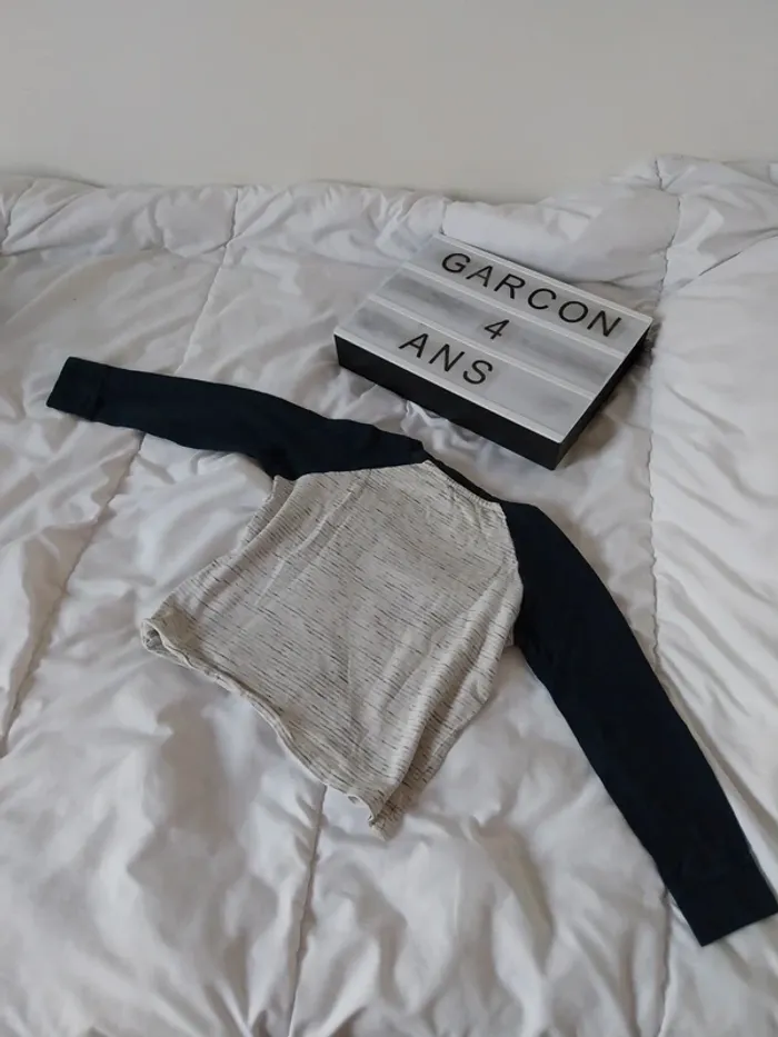 Haut de pyjama garçon 4 ans Okaïdi - photo numéro 2