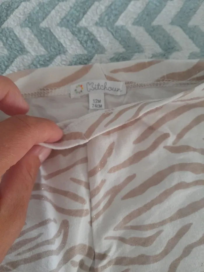 2 leggings court 12mois - photo numéro 3