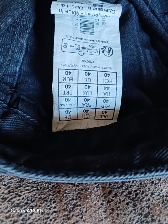 Pantalon noire large - photo numéro 5