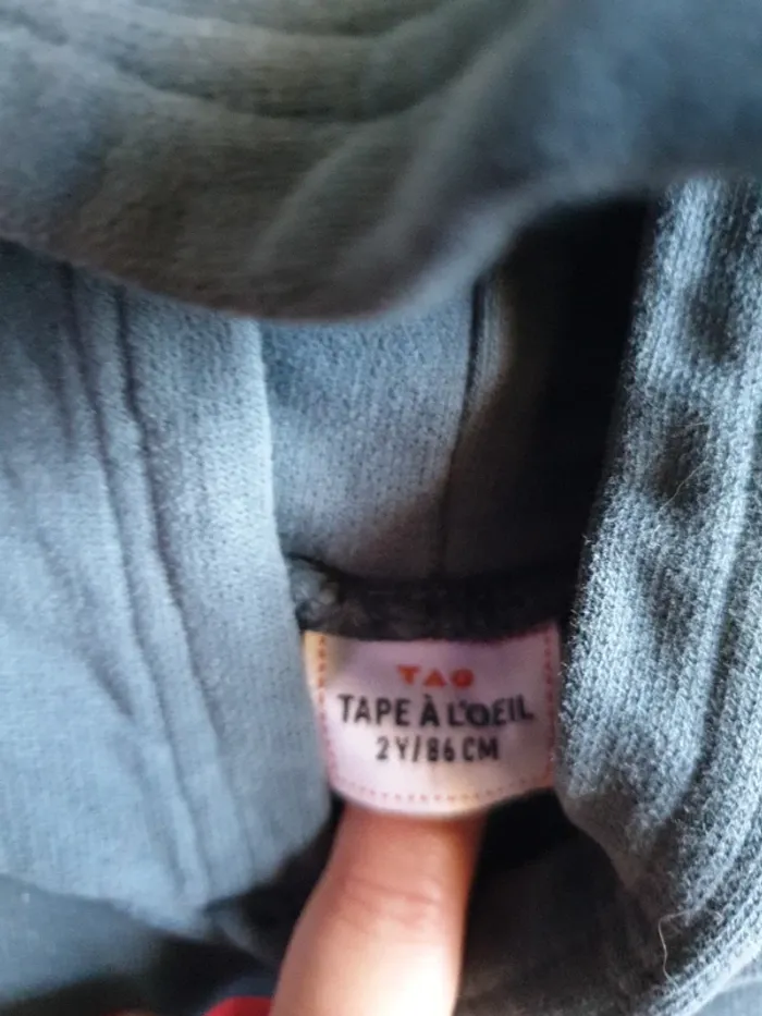 2 sweats à capuche 2 ans TA0 - photo numéro 2