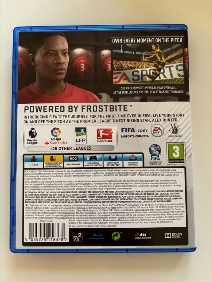 Jeu PS4 Fifa 17 - photo numéro 2